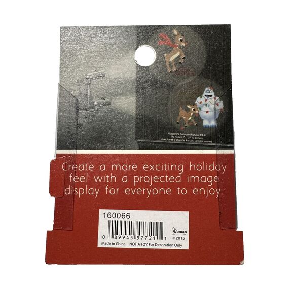 Peanuts Project-O-Rama Night Light, 2 Slides‎ - RUDOLPH the Red-Nose Reindeer - Picture 3 of 3
